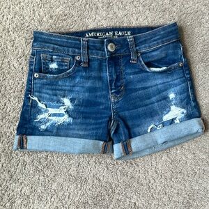 American eagle Jean shorts size 0